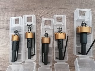 Brocas Cierras Circulares 16-30mm (5 uds)