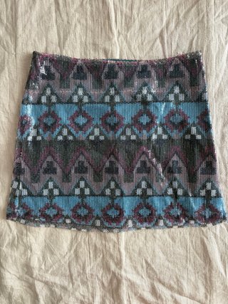 Minifalda Pull & Bear con lentejuelas