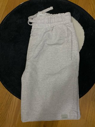 Conjunto 2 Pantalones Cortos Bershka Gris y Rosa
