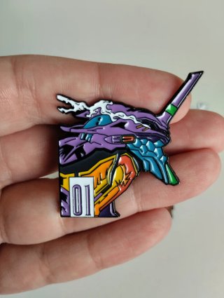 Pins Neón Génesis Evangelion