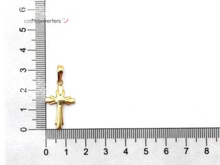 crucifijo oro 18k