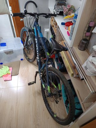 Bicicleta de Montaña Azul