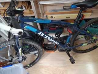 Bicicleta de Montaña Azul