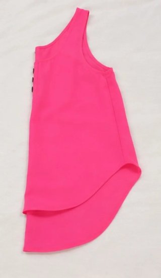 Camiseta OKEYSI Collection rosa fucsia