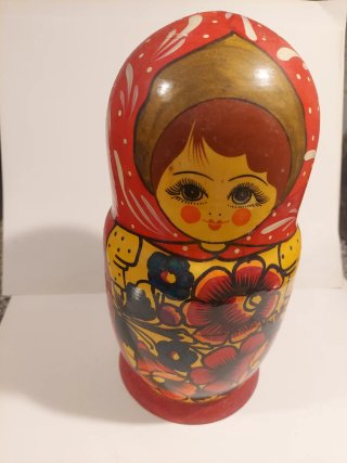 Matrioska Vintage URSS - Set 9 Pezzi