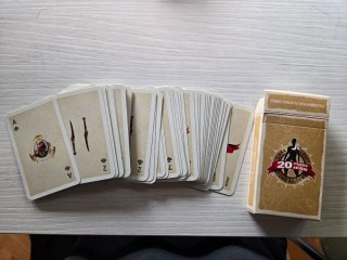 Baraja Cartas 20 Aniversario Tomb Raider