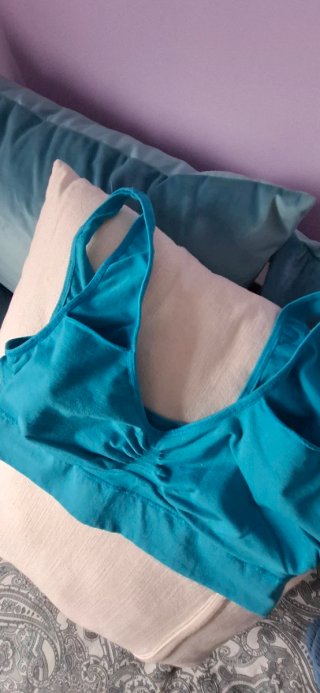 Top deportivo Decathlon azul