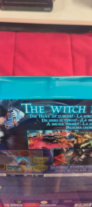 Bayonetta 2 First Print Wii U Precintado