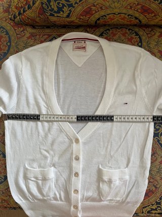 Chaqueta Tommy Hilfiger Blanca Talla M