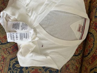 Chaqueta Tommy Hilfiger Blanca Talla M