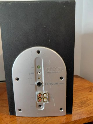 Altavoces Creative Negro/Plata