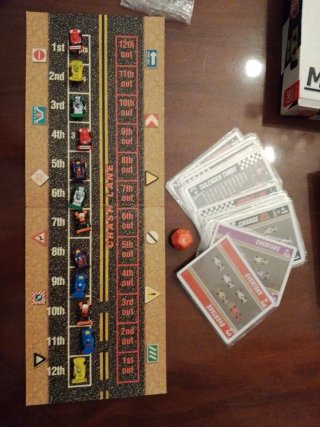Formula Motor Racing Card Game