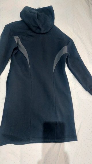 Vestido Sudadera Nike Negro