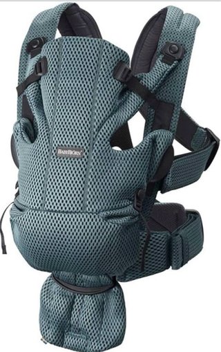 Mochila Portabebés BabyBjorn Move Gris