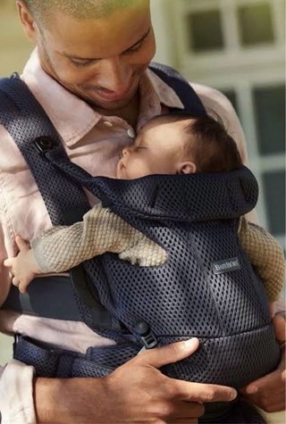 Mochila Portabebés BabyBjorn Move Gris