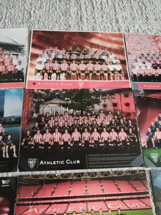 10 pósters plantilla Athletic Club Bilbao