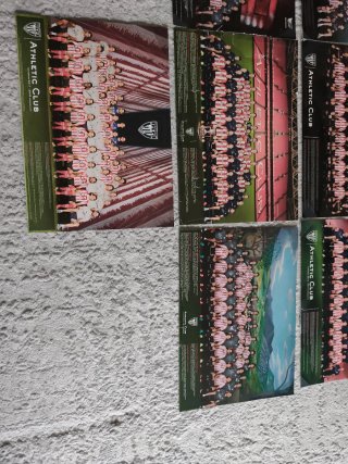 10 pósters plantilla Athletic Club Bilbao