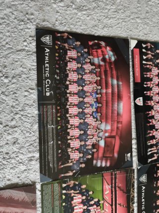 10 pósters plantilla Athletic Club Bilbao