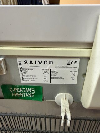 Congelador Saivod blanco