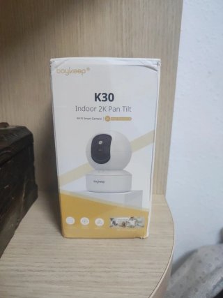 Cámara Boykeep K30 Indoor 2K Pan Tilt