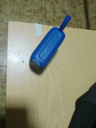 Altavoz Bluetooth azul