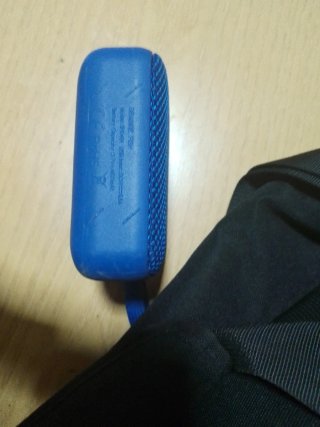 Altavoz Bluetooth azul
