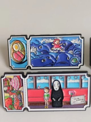 Set de 4 Pines Studio Ghibli