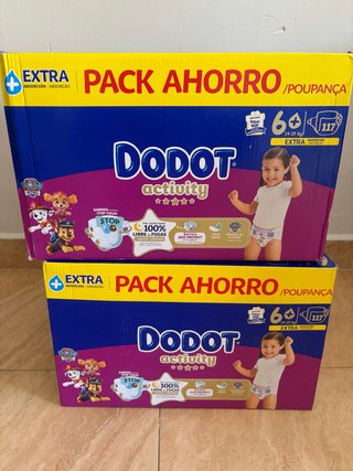 Pañales Dodot Activity Talla 6+ (14-19 kg)