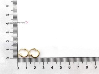 argollas oro 18k