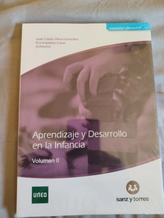 Vendo Libros UNED para grado en Educación Infantil
