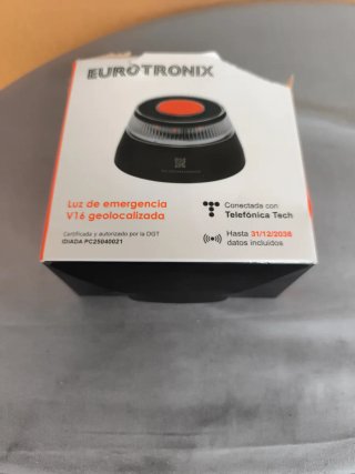 Baliza emergencia coche Geolocalizada Eurotronix