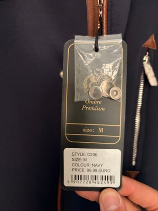 Giacca Ombre Premium C200 Blu/Marrone Taglia M