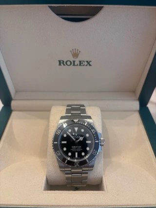 Rolex Submariner Negro y Plateado Gente seria