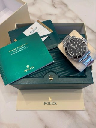 Rolex Submariner Negro y Plateado Gente seria
