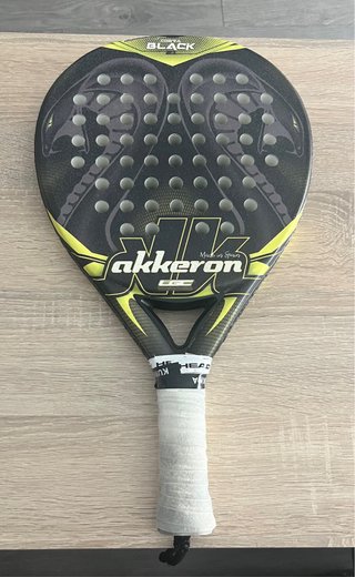 Raqueta Padel Akkeron Cobra Black