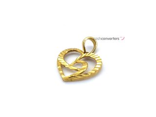 colgante oro 18k