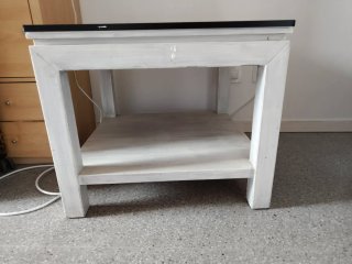 Mesa auxiliar madera