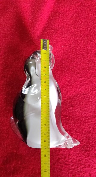 Figura Perro Cristal Murano