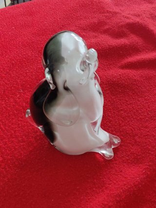 Figura Perro Cristal Murano