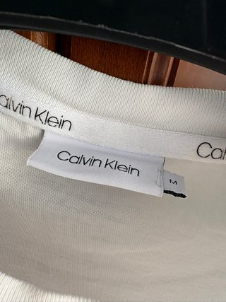 Camiseta Calvin Klein Blanca Logo Talla M