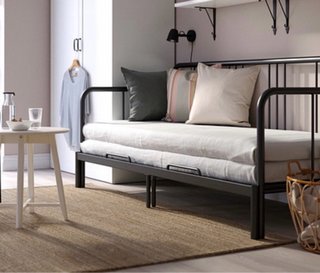 Sofá Cama IKEA FYRESDAL + 2 Colchones ÅFJÄLL