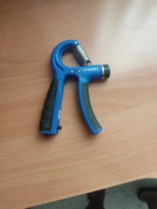 Fortalecedor de antebrazo azul