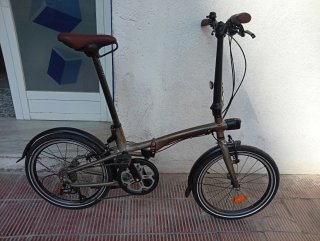 Bicicleta plegable Btwin fold 560
