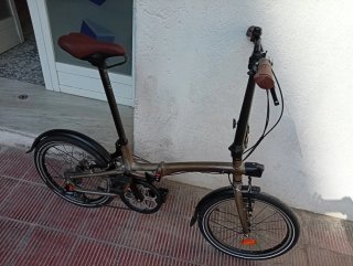 Bicicleta plegable Btwin fold 560