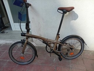 Bicicleta plegable Btwin fold 560