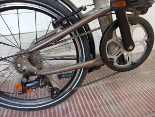 Bicicleta plegable Btwin fold 560