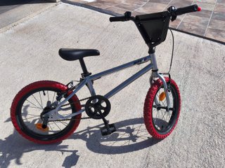 Bici BMX 16 Gris Wipe 500
