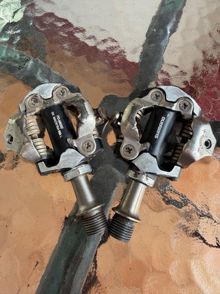 Pedales Shimano XT Deore automáticos