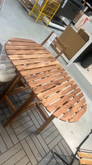 Mesa y Sillas de Jardín IKEA NUEVA