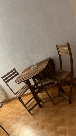 Mesa y Sillas de Jardín IKEA NUEVA